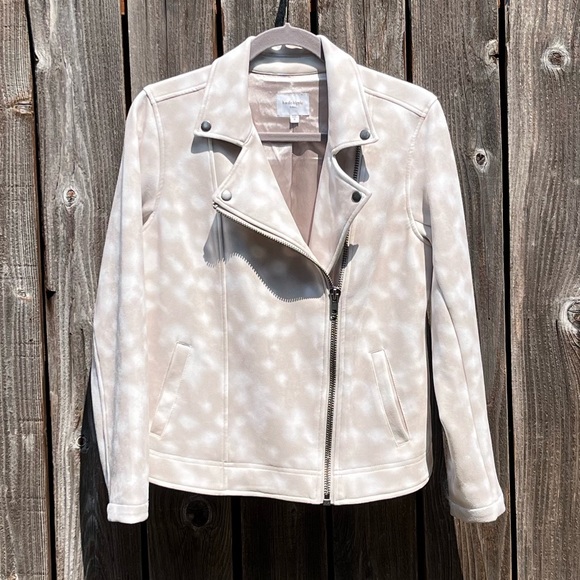 Haute Hippie Tribe Tie Dye asymmetrical Motorcycle jacket size small - Picture 2 of 16